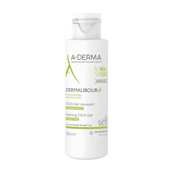 A-Derma Dermalibour+ Cica-gel moussant 100ml
