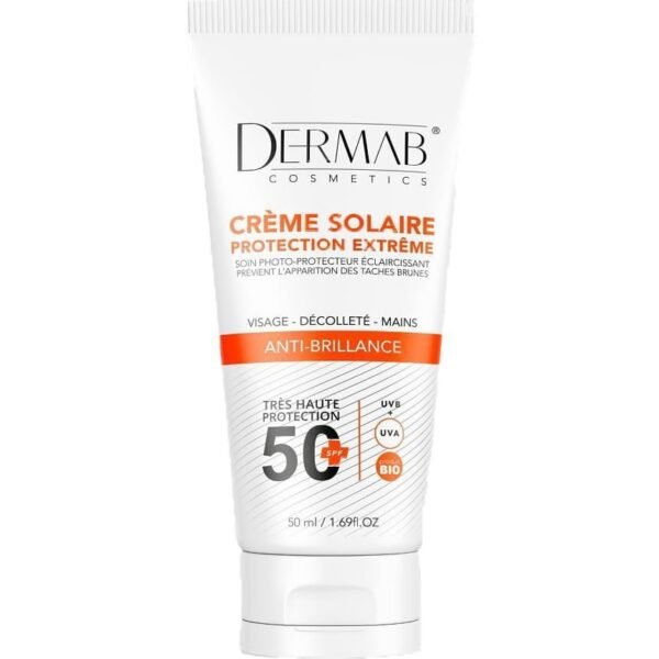 Dermab Crème Solaire Anti-brillance