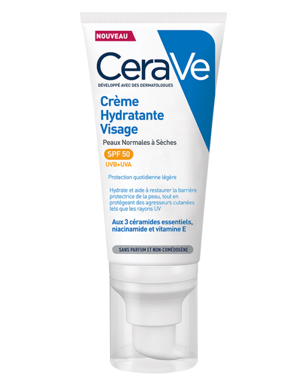 Cerave Crème hydratante SPF 50