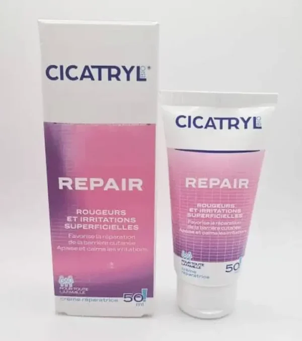 Cicatryl Repair – Crème apaisante rougeurs et irritations 50ml
