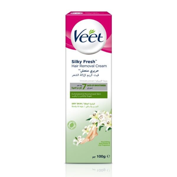 Veet – Silky Fresh – Crème dépilatoire pour le corps