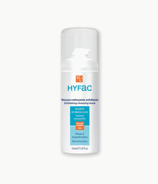 HYFAC Mousse nettoyante exfoliante150 ml
