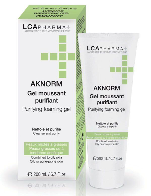 LCAPHARMA AKNORM gel moussant purifiant