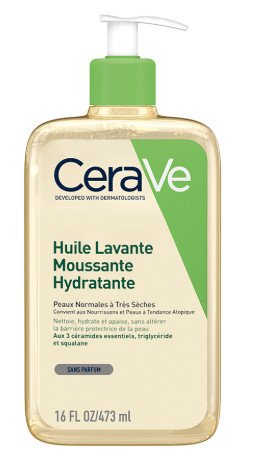 CeraVe Huile Lavante moussante hydratante