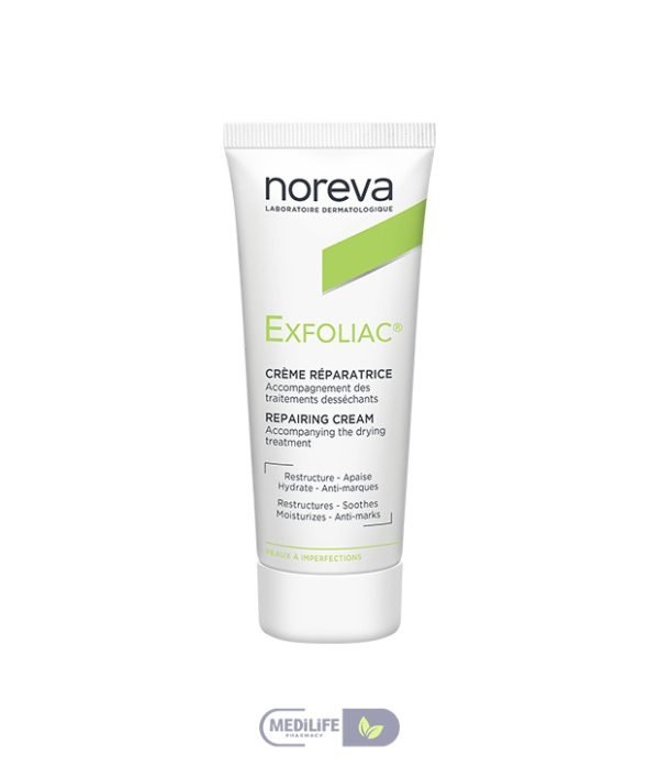 NOREVA Exfoliac Crème réparatrice 40ml