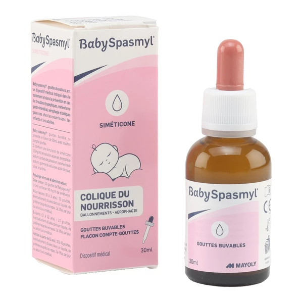 BabySpasmyl Gouuttes - colique nourrisson ballonnements aerophagie