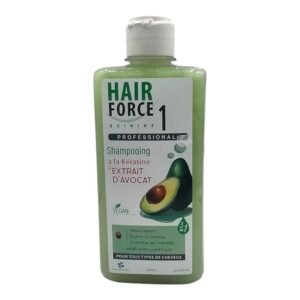 HAIR Force Shampooing Professionnel a la Kératine et extrait d’avocat