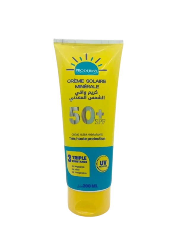 Proderma Crème Solaire Minérale SPF 50 + 200 ml