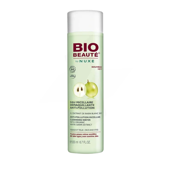 NUXE BIO BEAUTE Eau Micellaire Démaquillante Anti-pollution 200ml
