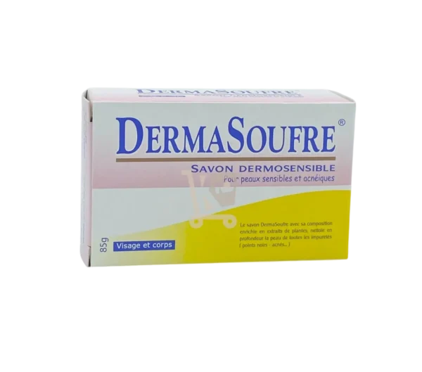 DermaSoufre Savon Dermosensible – Peaux Sensibles & Acnéiques