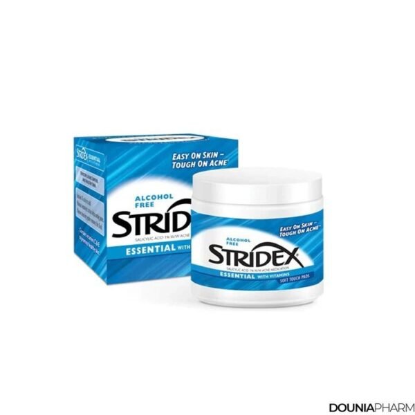 STRIDEX ESSENTIAL WITH VITAMINS 55 PADS