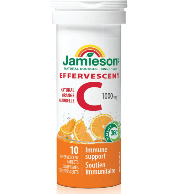 VITAMINE C JAMIESON CP EFFERVESCENT B/10