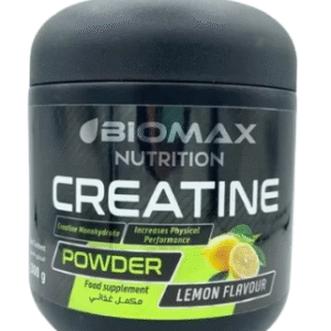 CREATINE EN POUDRE BIOMAX NUTRITION 300G GOUT CITRON