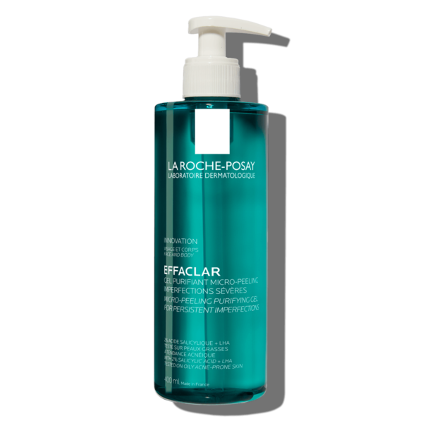 la roche-posay effaclar gel purifiant micro-peeling imperfections sévères
