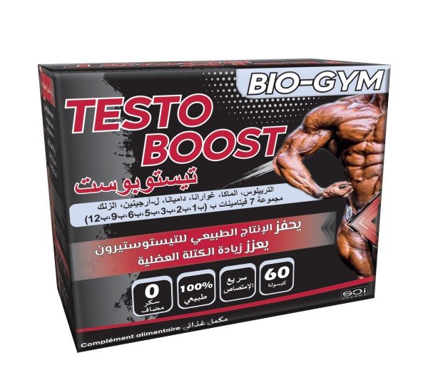 TESTO BOOST BIO-GYM B/60