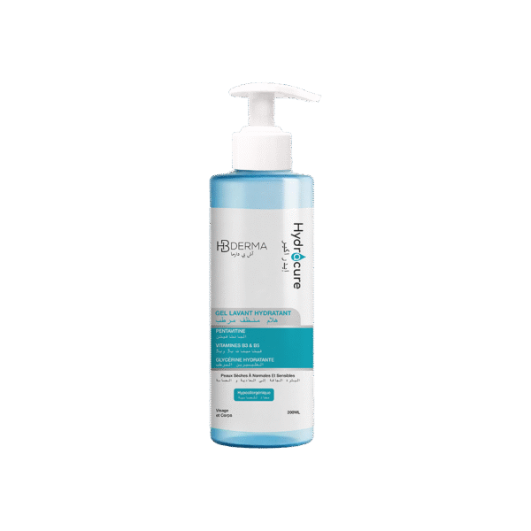 HB DERMA HYDRACURE GEL LAVANT HDYRATANT 200ML