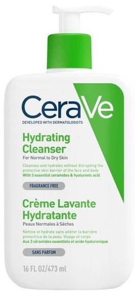 Cerave crème lavante hydratante 473 ml