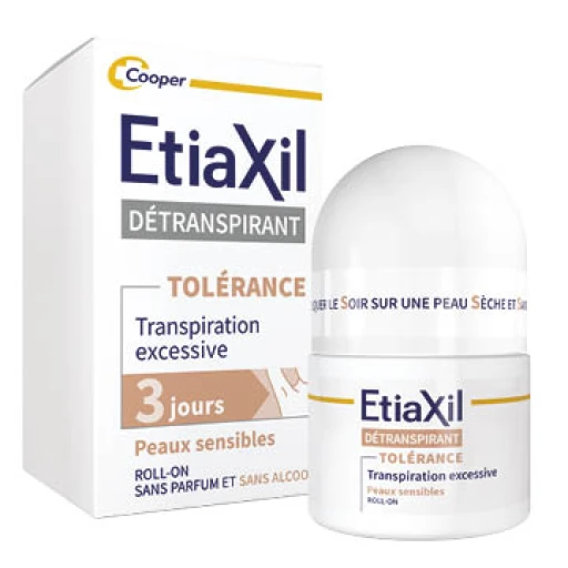 ETIAXIL DETRANSPIRANT TOLERANCE