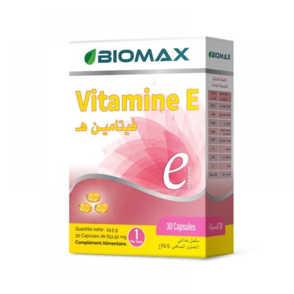 BIOMAX VITAMINE E CAPSULES B/30