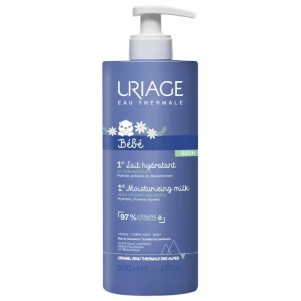Uriage BEBE Lait Hydratant Visage et Corps 500ml