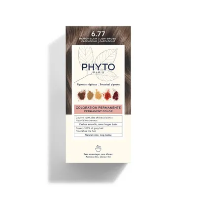 PHYTO Coloration - 6.77 Marron Clair Cappuccino