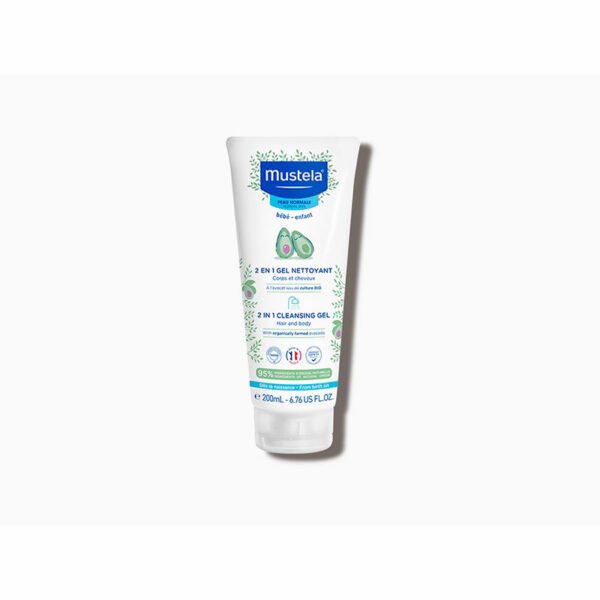 Mustela 2 in 1 gel nettoyant  corps et cheveux