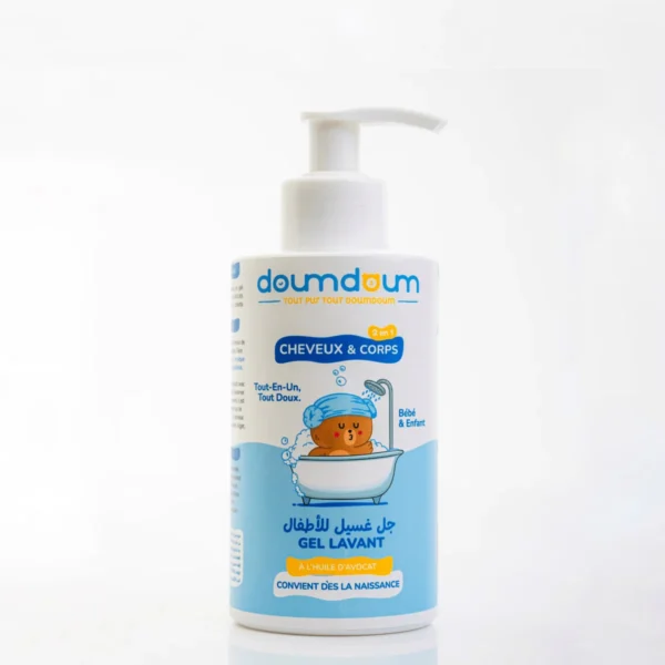 doumdoum gel lavant cheveux et corps 250ml