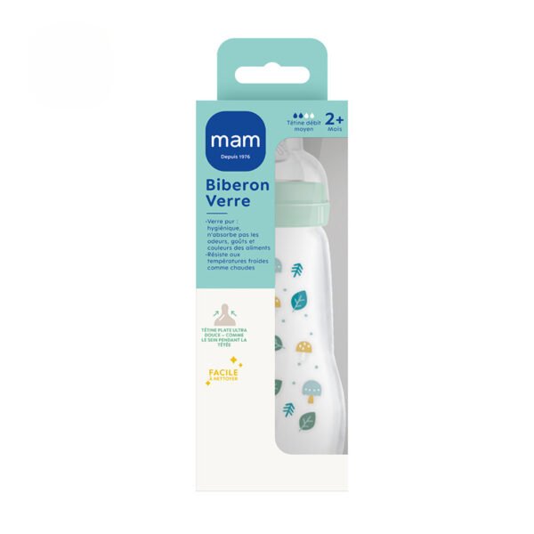 MAM Biberon en verre 20mois+ 260ml