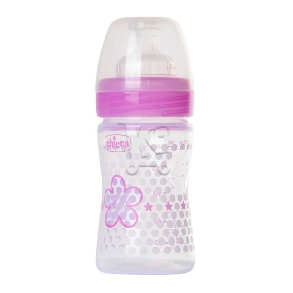 Chicco Biberon En Plastique Tétine Silicone 0m+ 150 ml