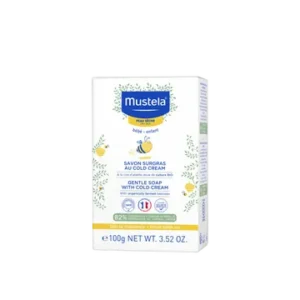 Mustela Savon Surgras au Cold Cream - Peau Sèche, 100g