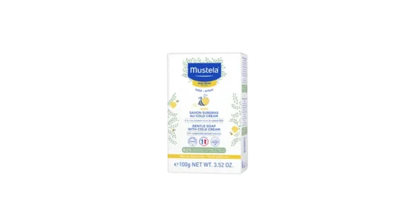 Mustela Savon Surgras au Cold Cream - Peau Sèche, 100g