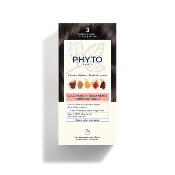 PHYTO Coloration - 3 Châtain Foncé