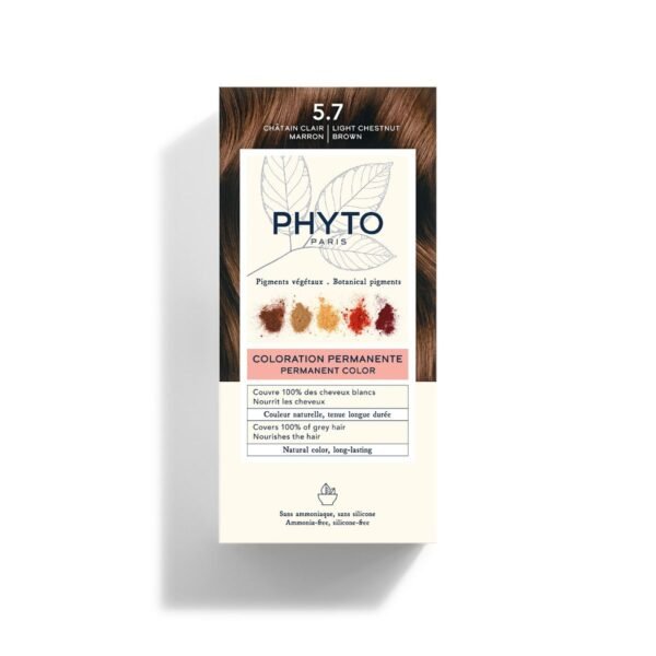 PHYTO Coloration - 5.7 Châtain Clair Marron
