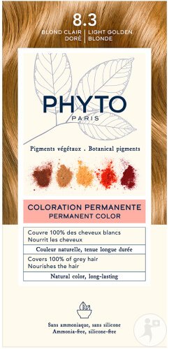 PHYTO Coloration - 8.3 Blond Clair Doré
