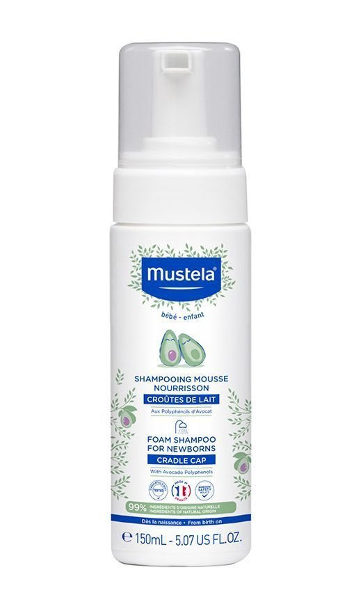 Mustela Shampooing Mousse Nourrisson 150 ml