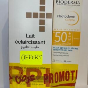 IMG_2988 Pack Bioderma Photoderm spf50 + LCA Lait éclaircissant OFFERT