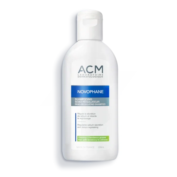 ACM NOVOPHANE SHAMPOOING SEBO-REGULATEUR POUR CHEVEUX A TENDANCE GRASSE F/200ML